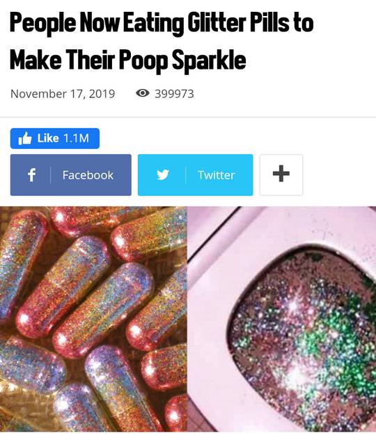 Sparkle poop sparkle poop