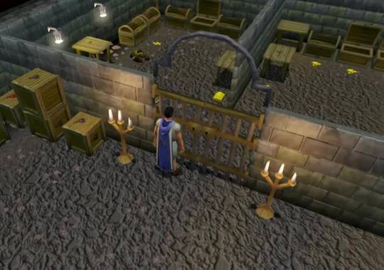 Spent many years wondering how to get all that loot... Finally cracked the code on how to go inside the cellar in Varrock west bank basement!