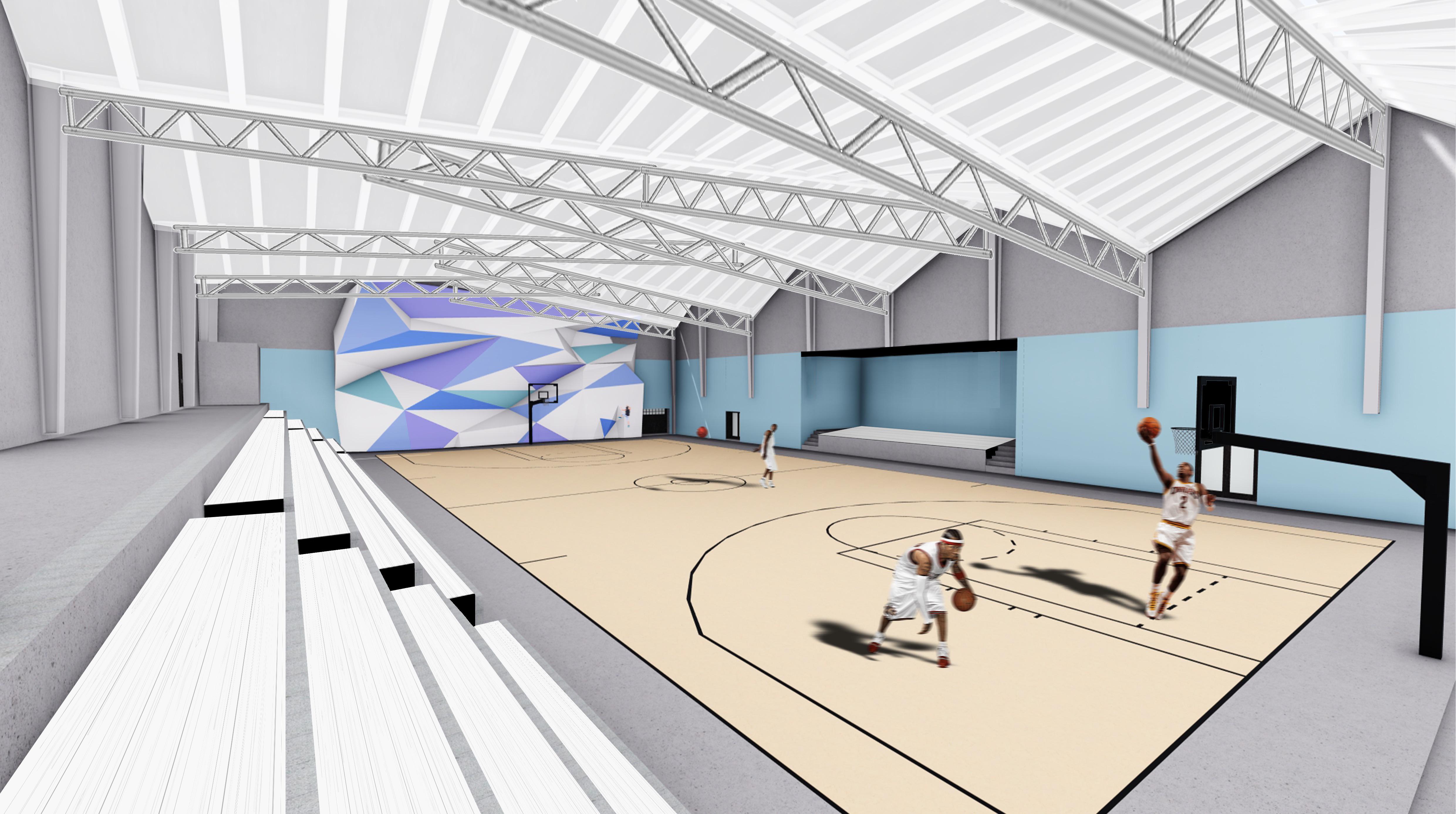 Sport hall visualisation