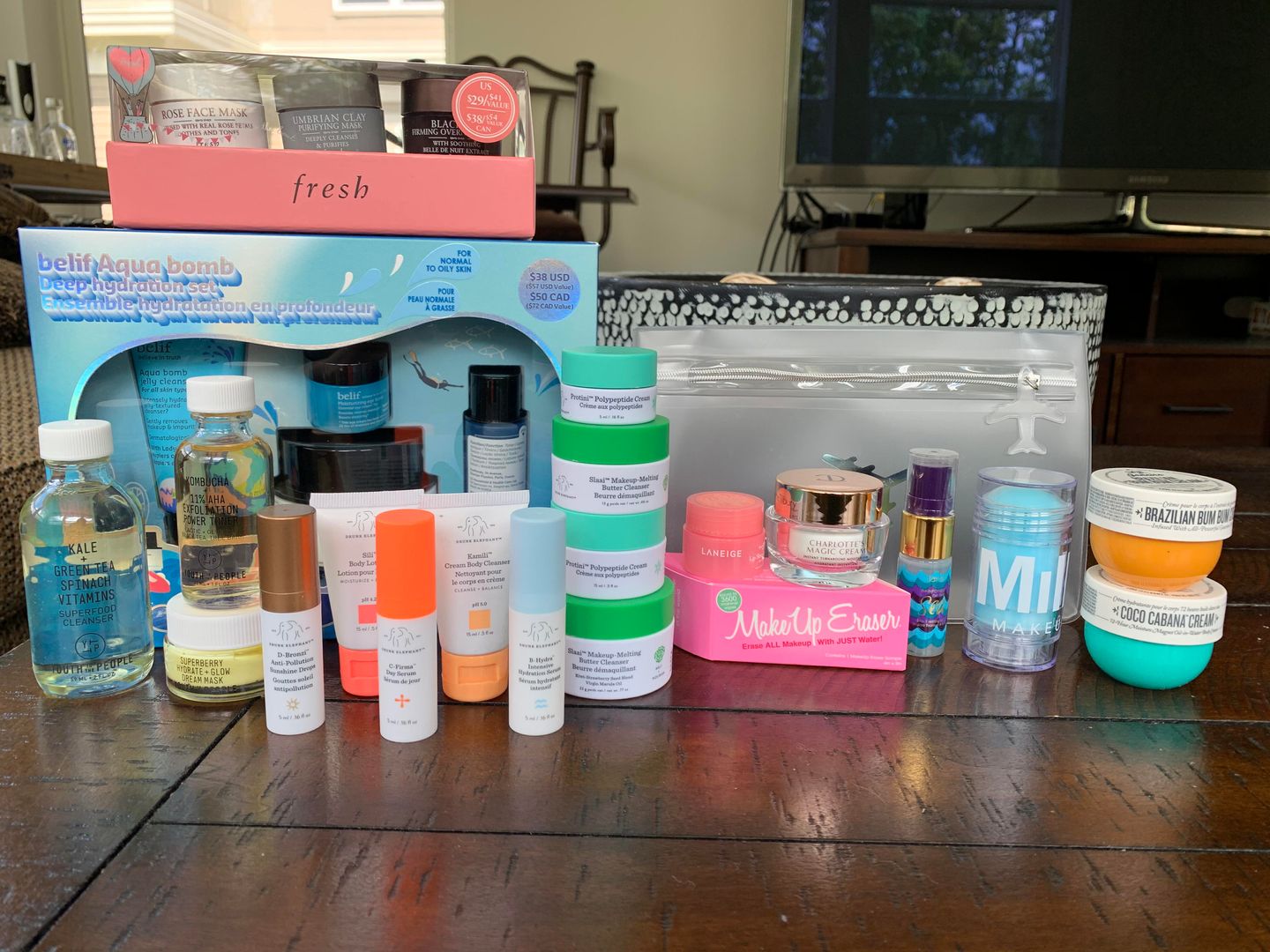 Spring sale haul finally arrived - all minis to try new products / find a new skincare routine!