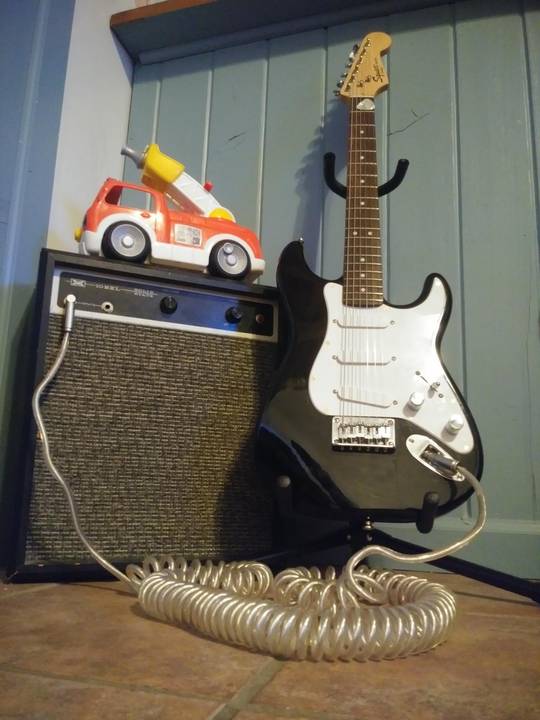Squier Mini Upgrade... Tri Sonix