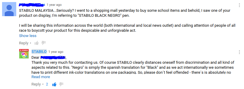 STABILO how dare you