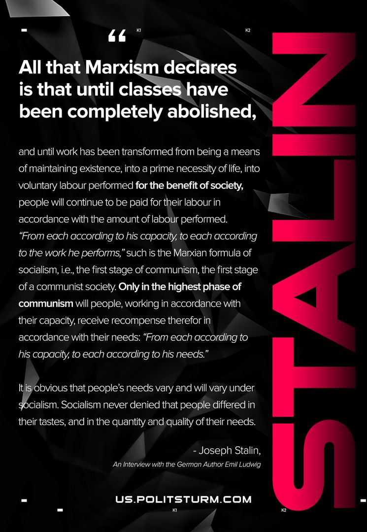 Stalin on Equality