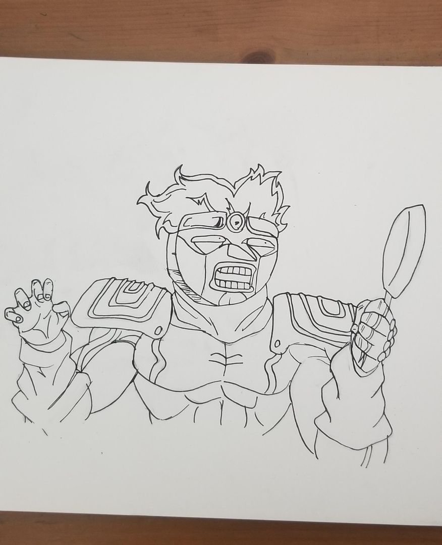 Star Platinum: Frying Pan Edition