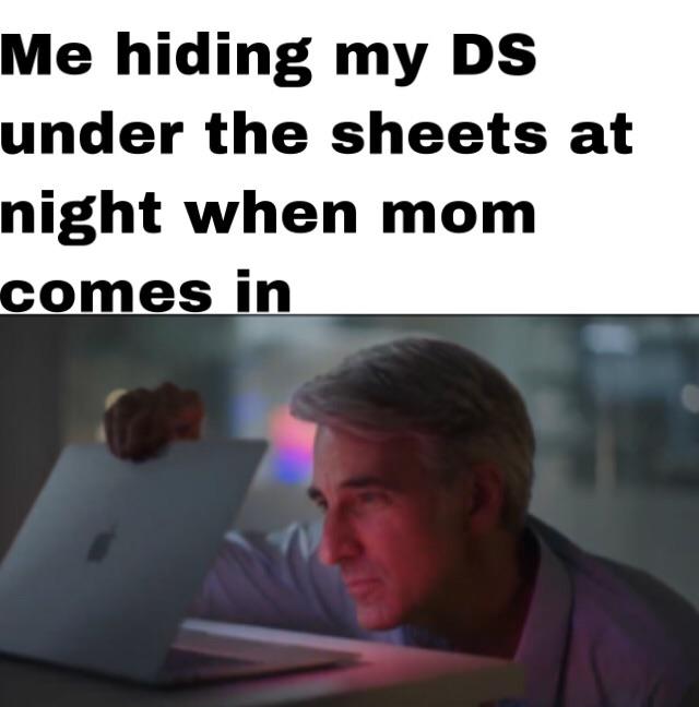 *stealth mode activated*