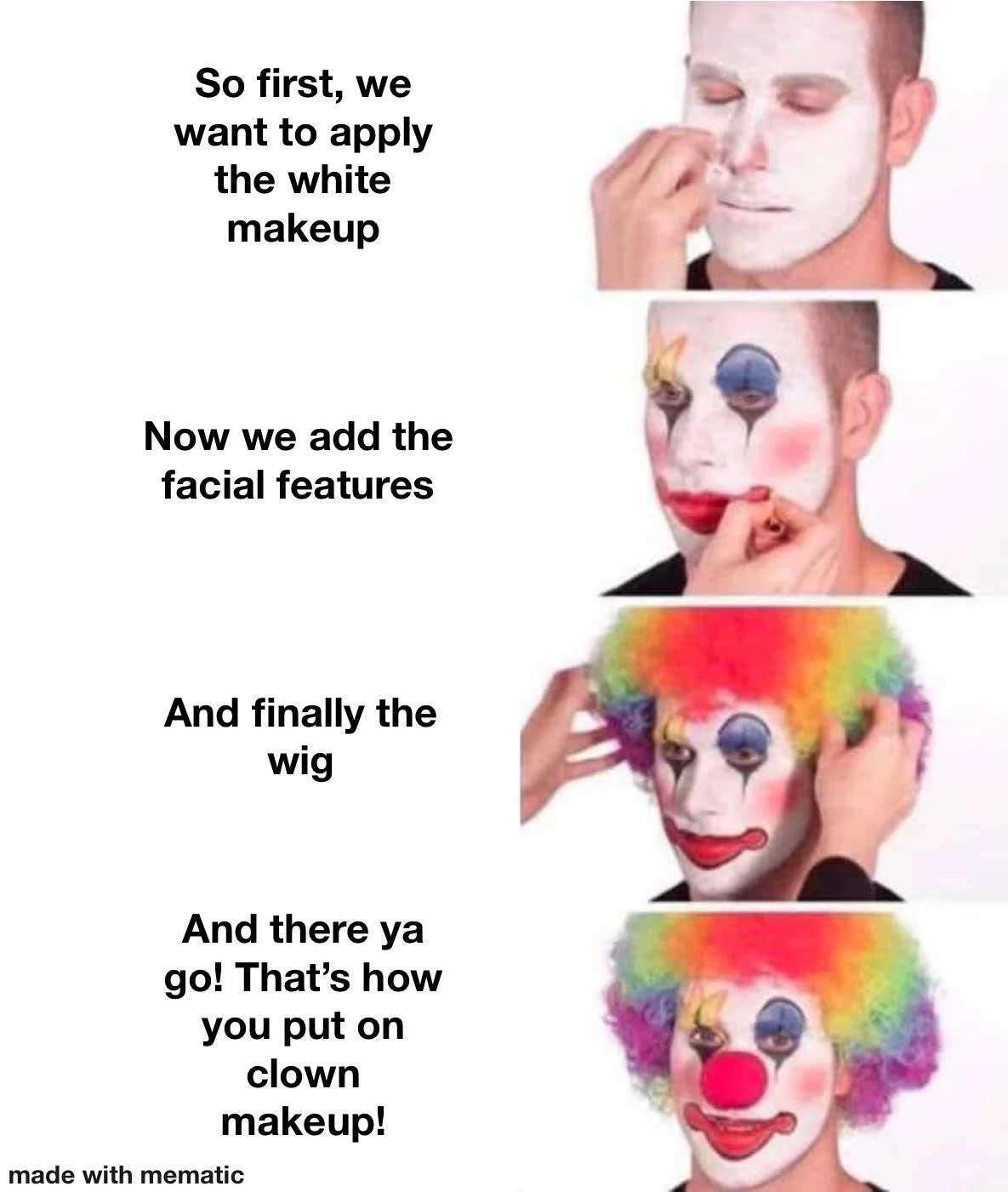 Step by step instructions 