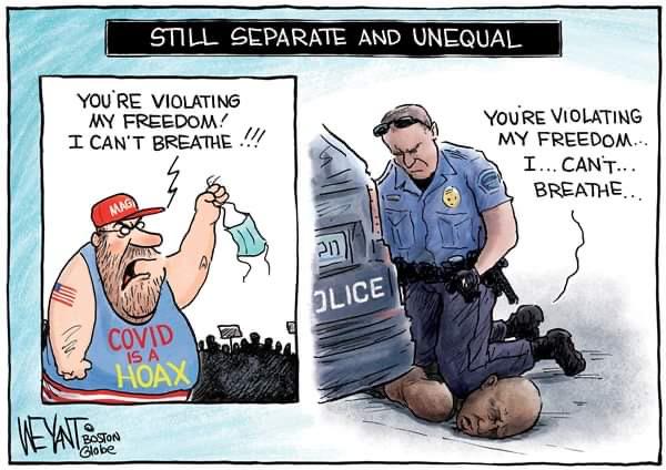 Still separate and unequal...