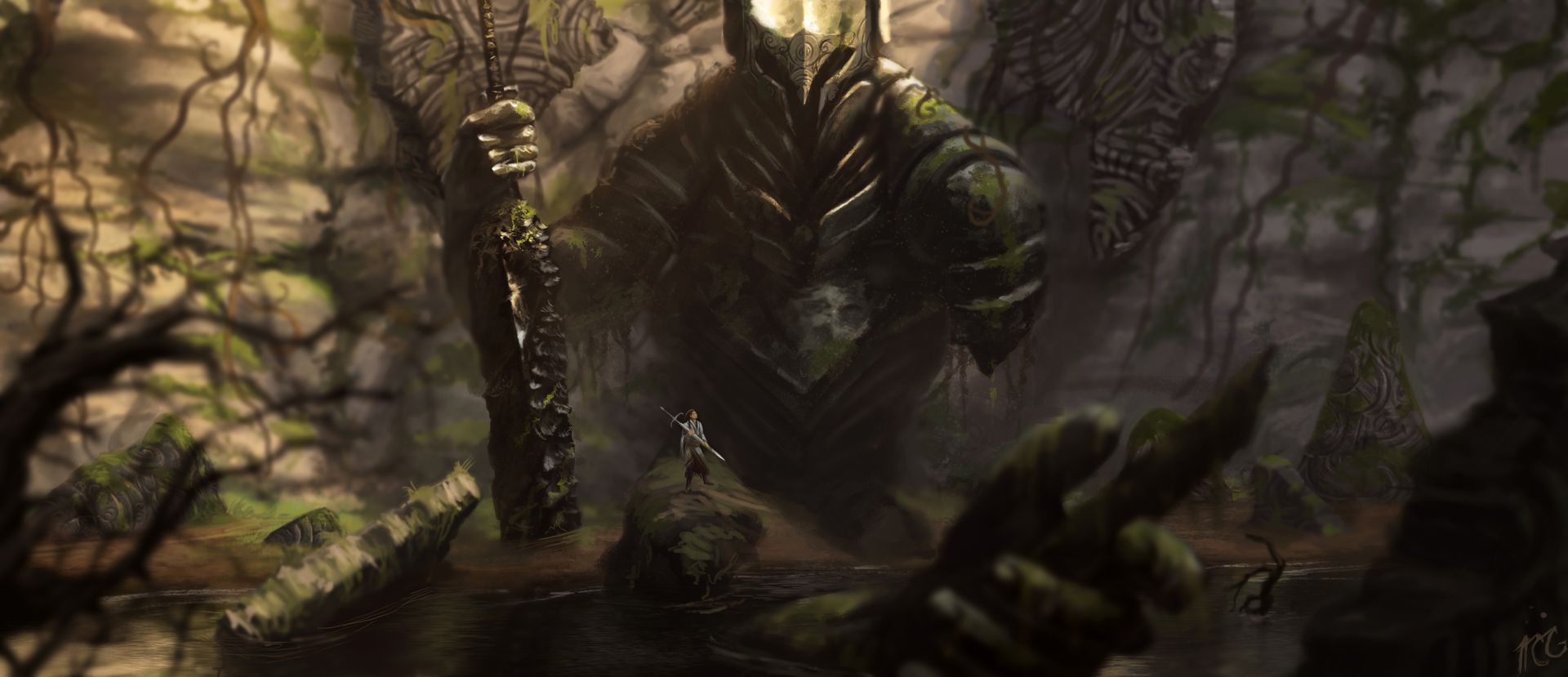 Stone Soldier by Manuel Castañón