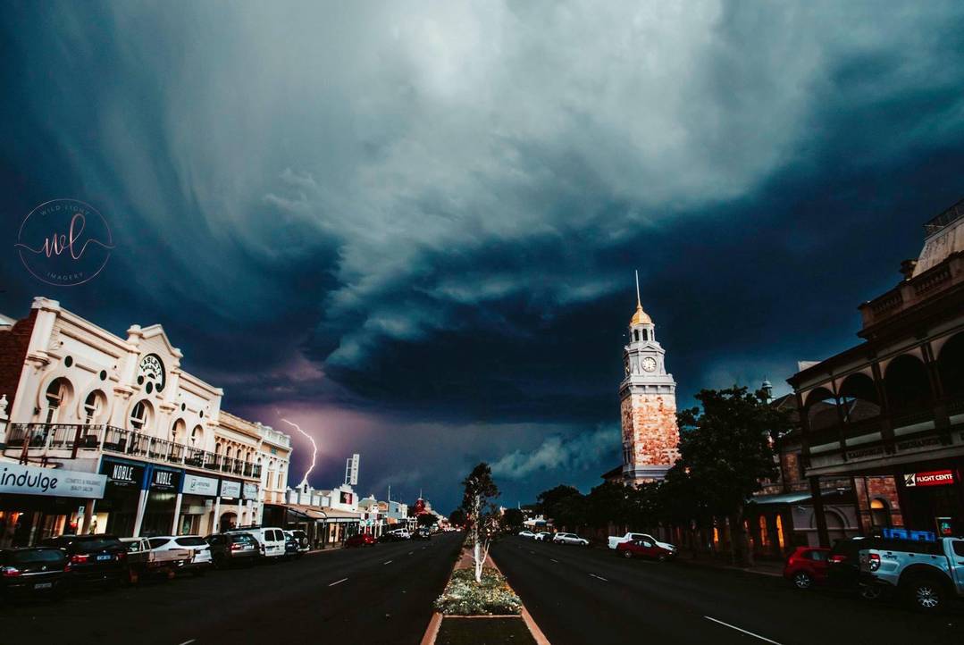 Storm over Kalgoorlie