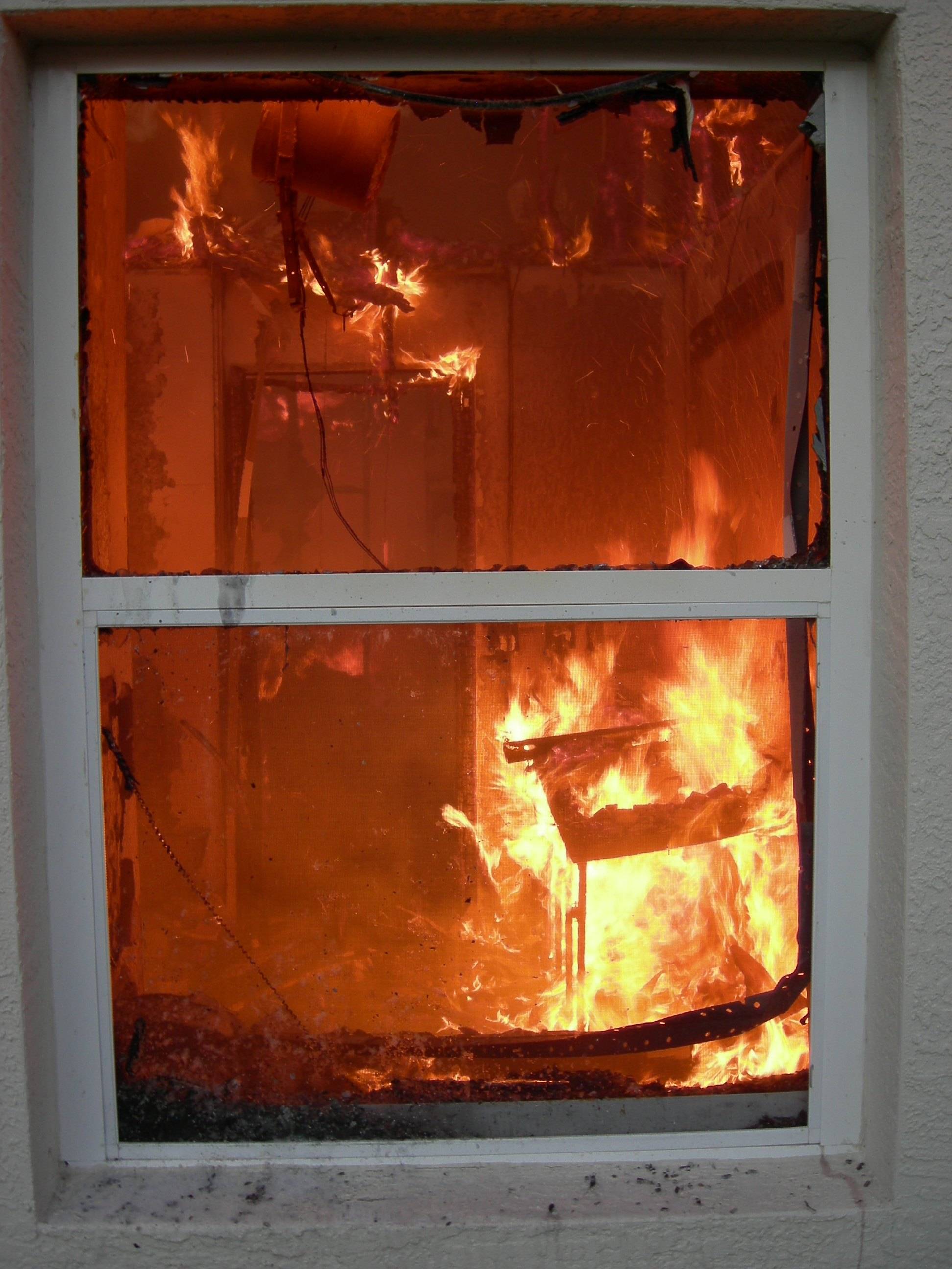 Structure fire, looking into living room. 604x805 [OC] | Scrolller