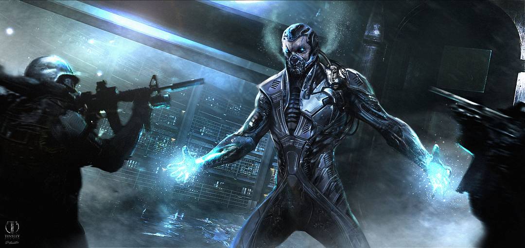 Sub-Zero concept art by Jerad Marantz