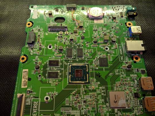 Successfully de-lidded an LG smart TV CPU.