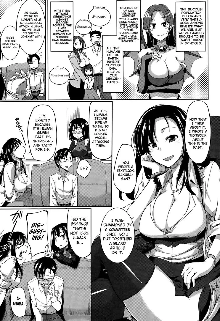 Masato, Ayano, and Tomoe in a succubi seduction threesome with ahegao and double blowjob