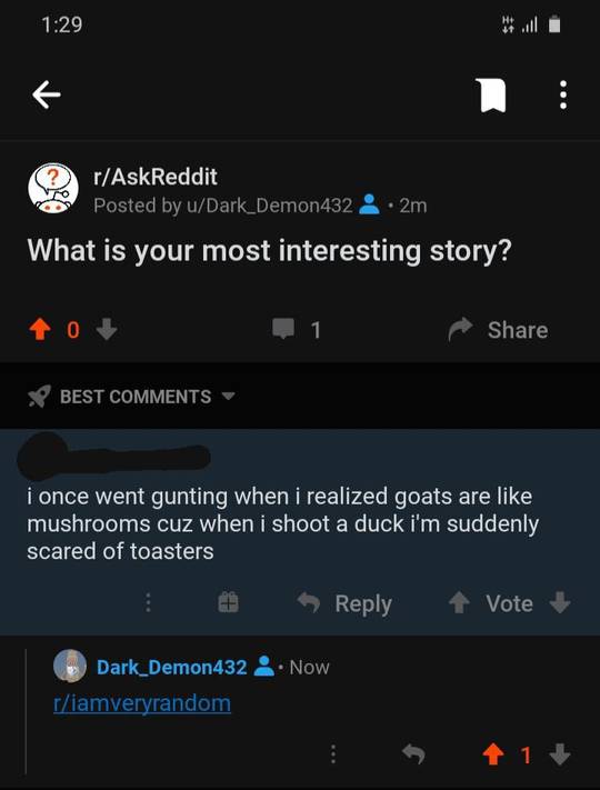 Suddenly scared of toasters