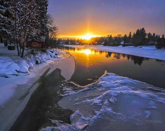 Sunset in Bend, Oregon