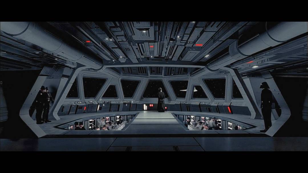 Super Star Destroyer Executor bridge interior (Star Wars - ESB) [2560 x 1440]