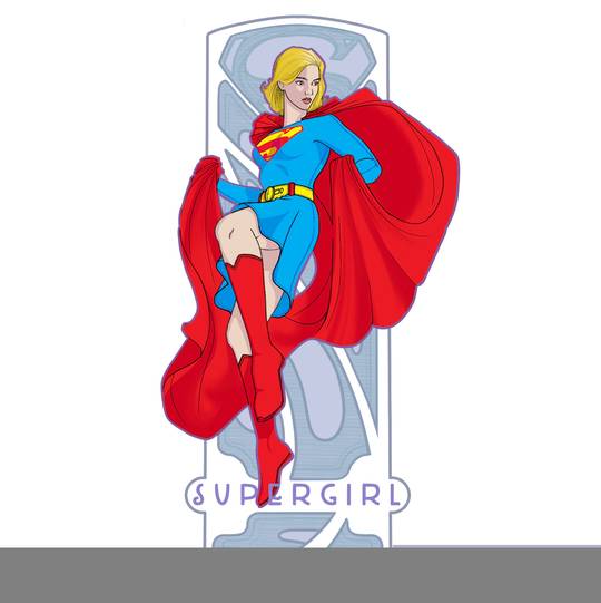 Supergirl. Digital art by me. Was told that you fine people will possibly like it.
