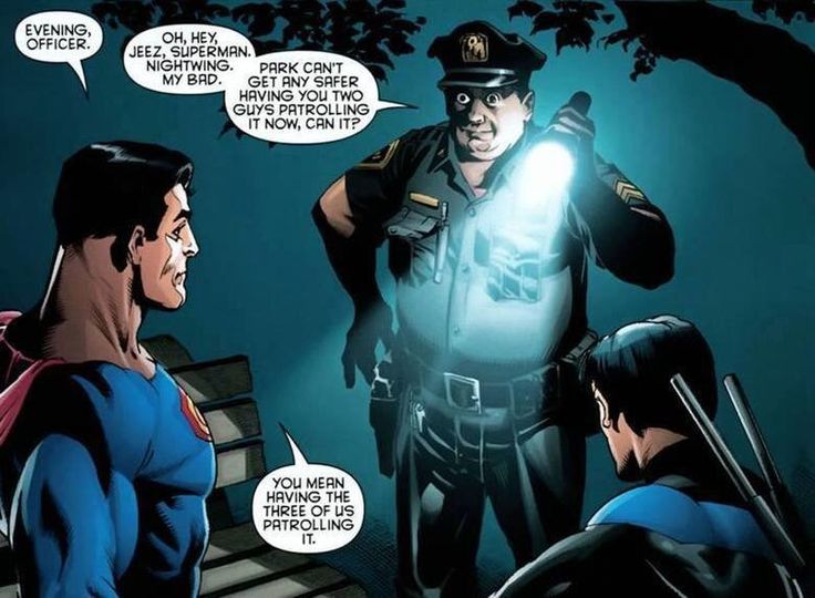 Superman being Super Wholesome