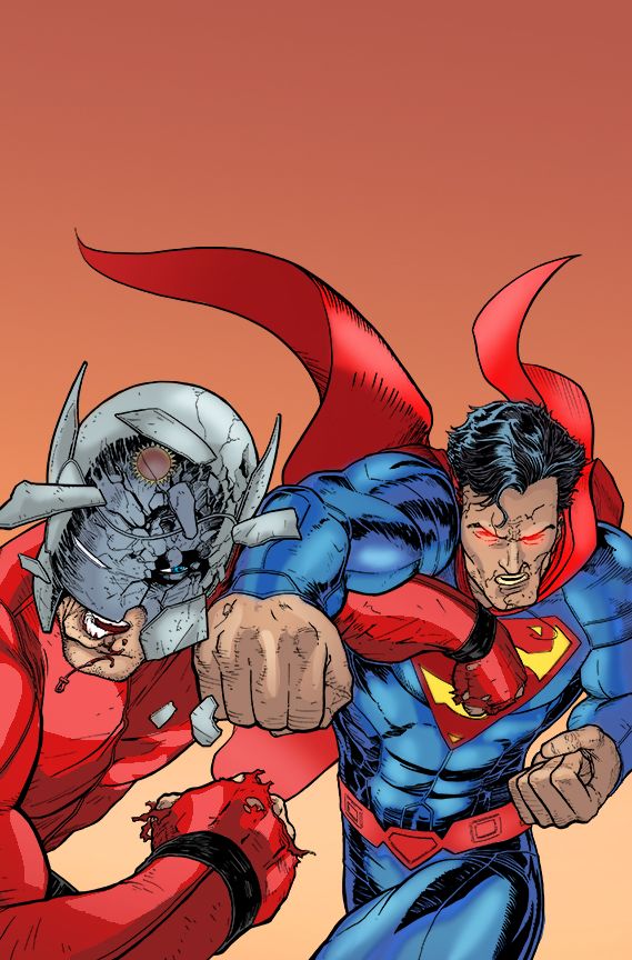 Superman vs Orion Aaron Kuder