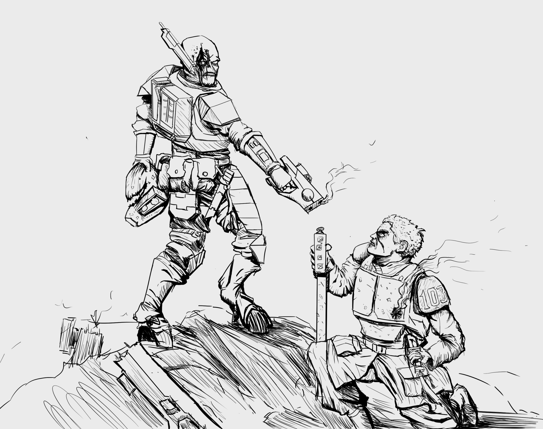 Surrender Or Die Oc Scrolller