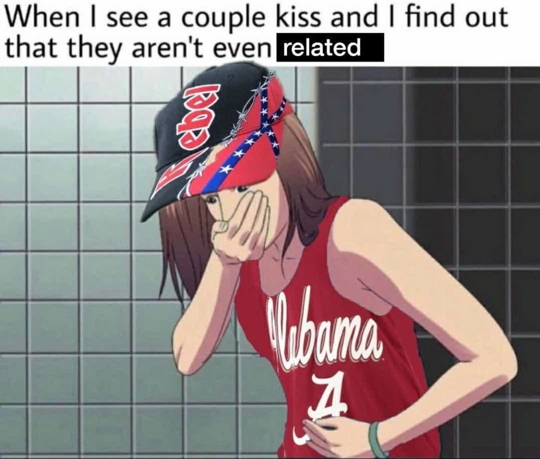 Fits here, just like my p*nis in my sister.