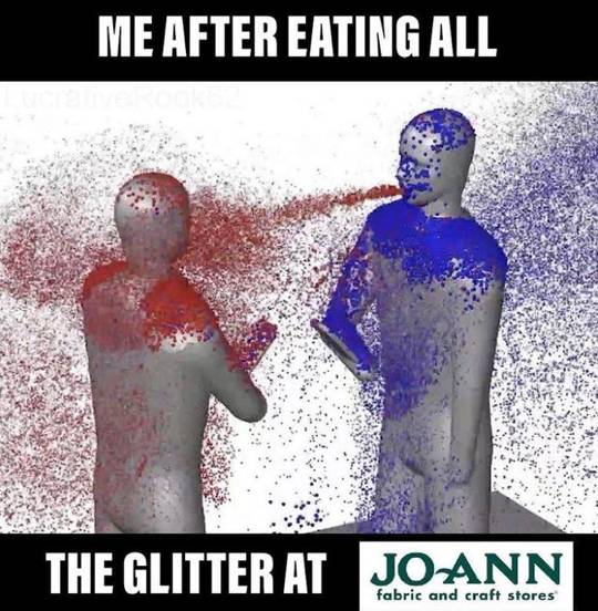 Tastes like blue