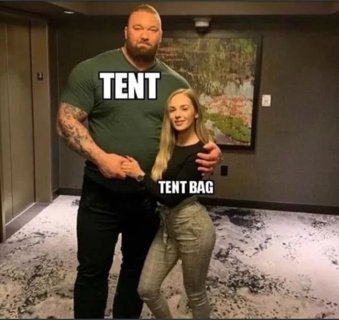 Tent vs Tent bag