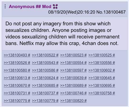 tfw 4chan has higher moral values than netflix