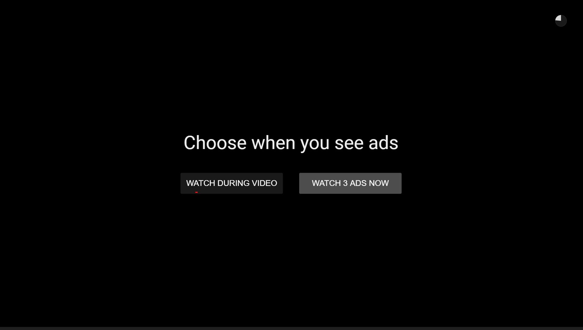 Thanks for the option YouTube