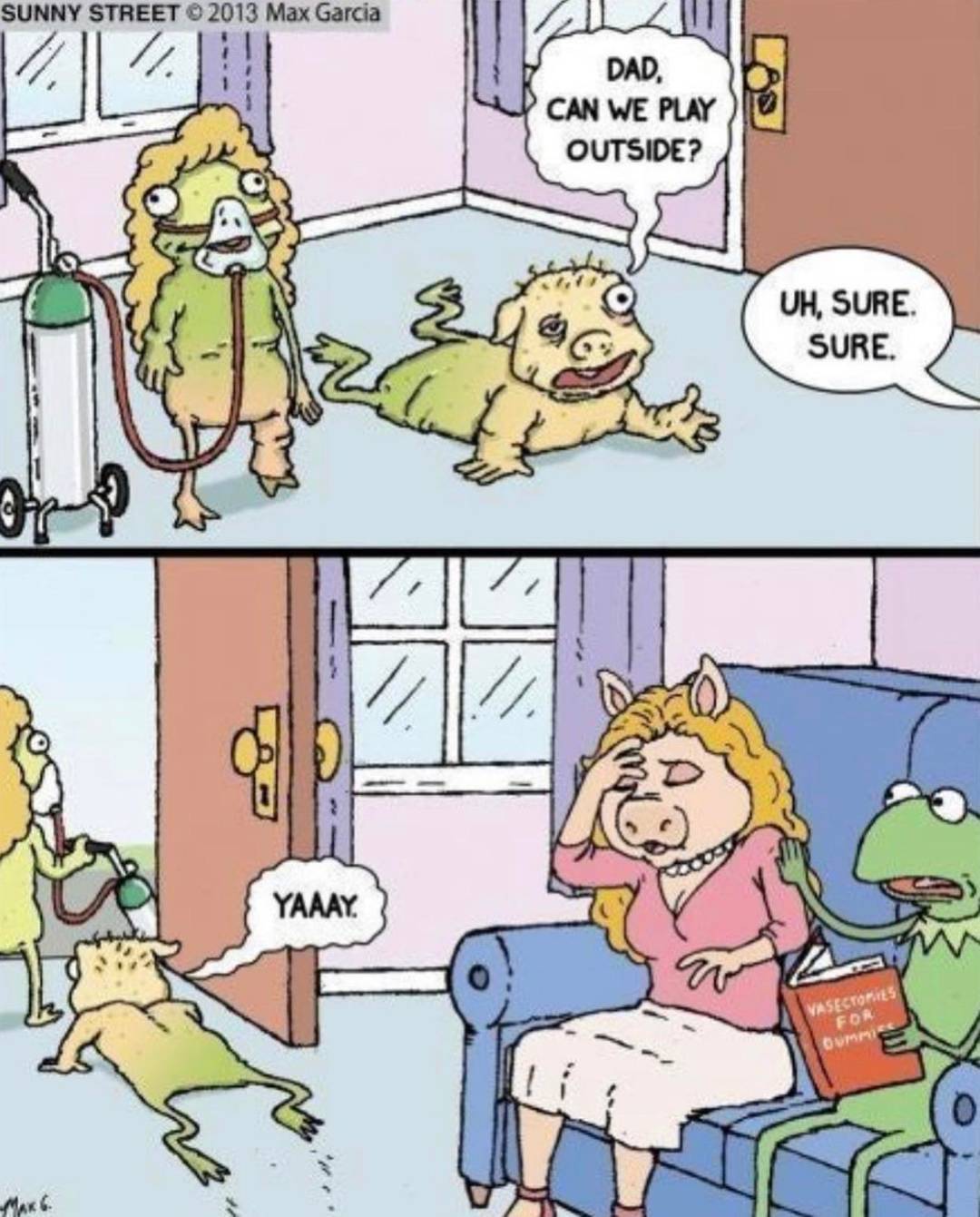 Thanks, I hate Miss Piggy and Kermit’s baby