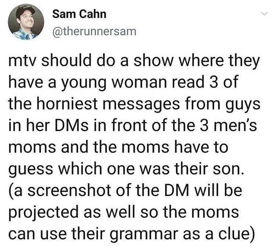 This tv show idea