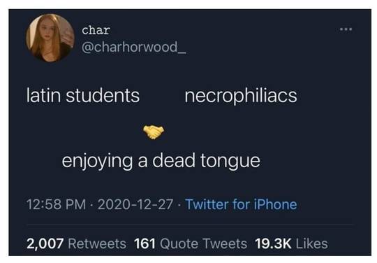 Thanks, I hate this tweet