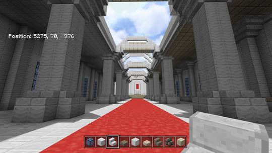 That's the first half of the Imperial throne room done