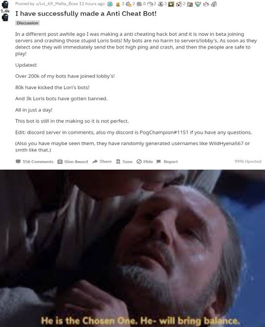 The among us chosen one!