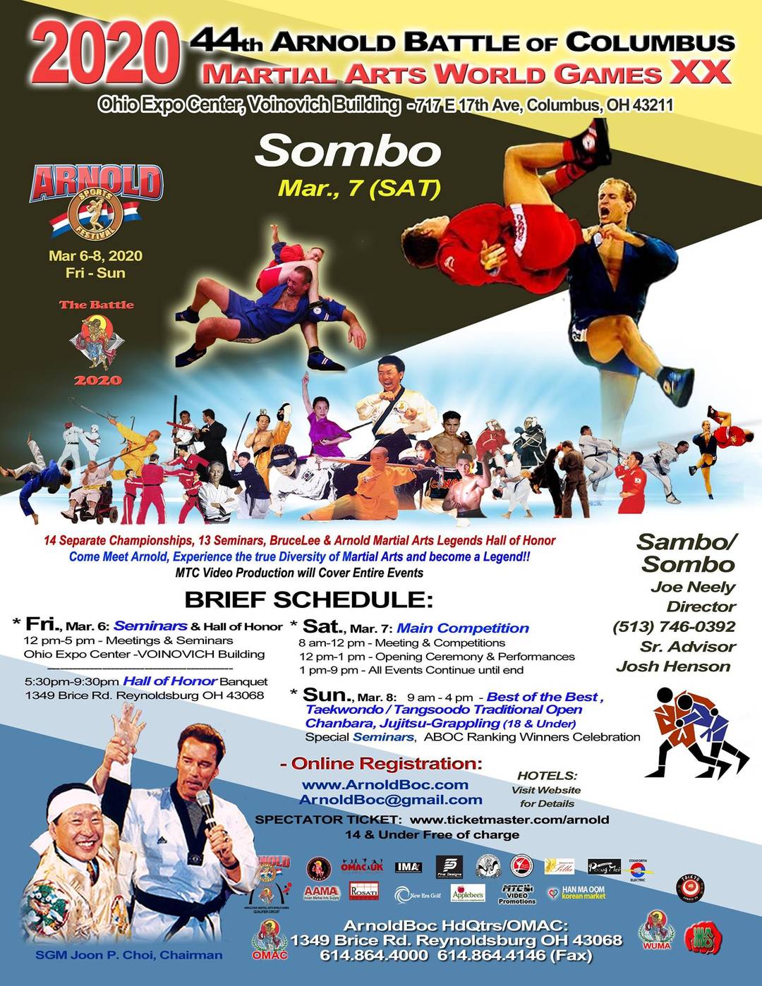 The Arnold's Sombo Championship - March 7th, 2020 - Columbus, OH