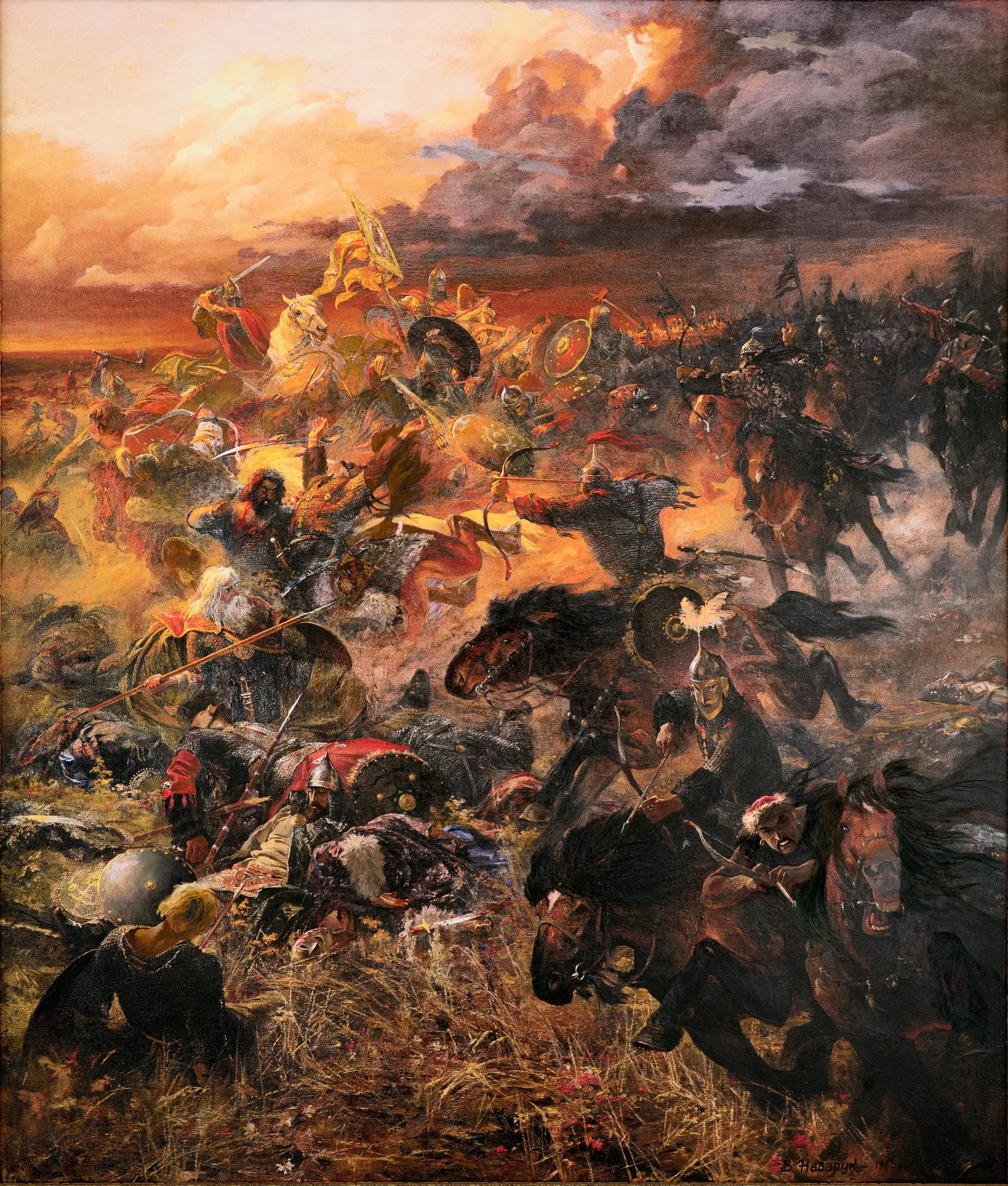 Cumans Map The battle of the Kayala river (Russian vs Cumans) 1185. By Vyacheslav ...