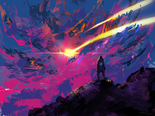 The Comet by Muhammad Nafay