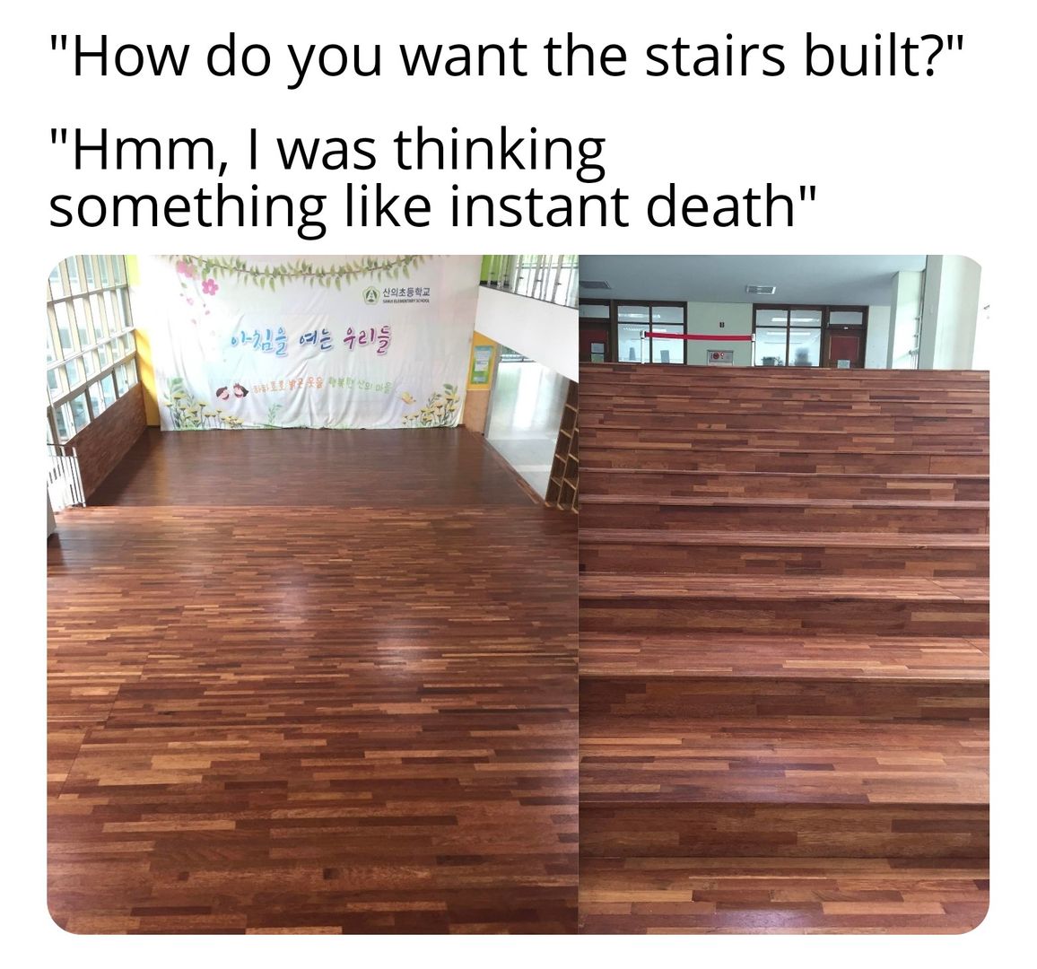 The deadly steps
