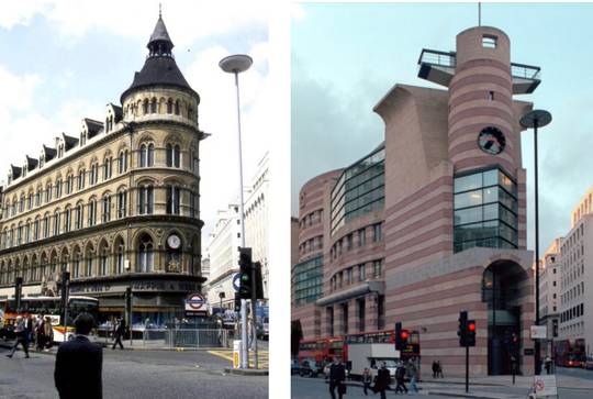 The difference is clear, the difference is depressing. London, England.