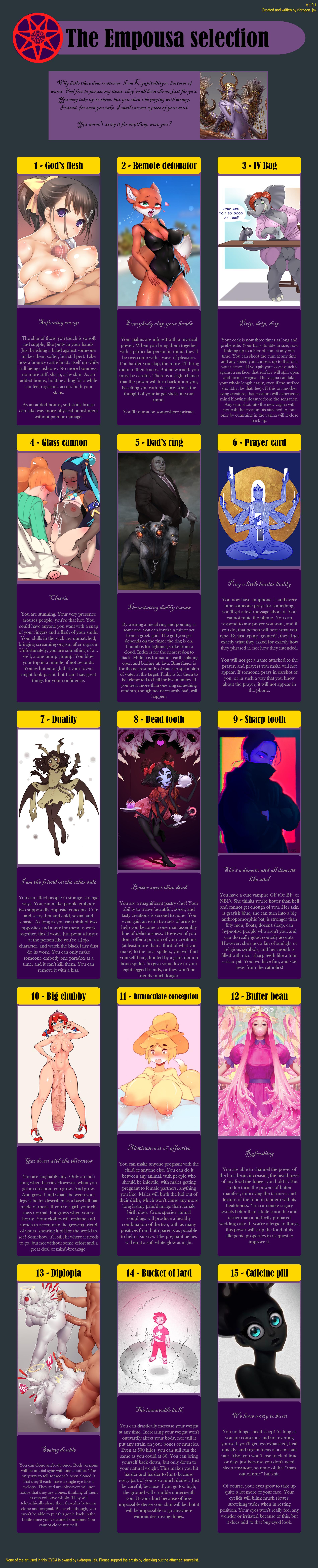 The Empousa Selection [CYOA] [OC]