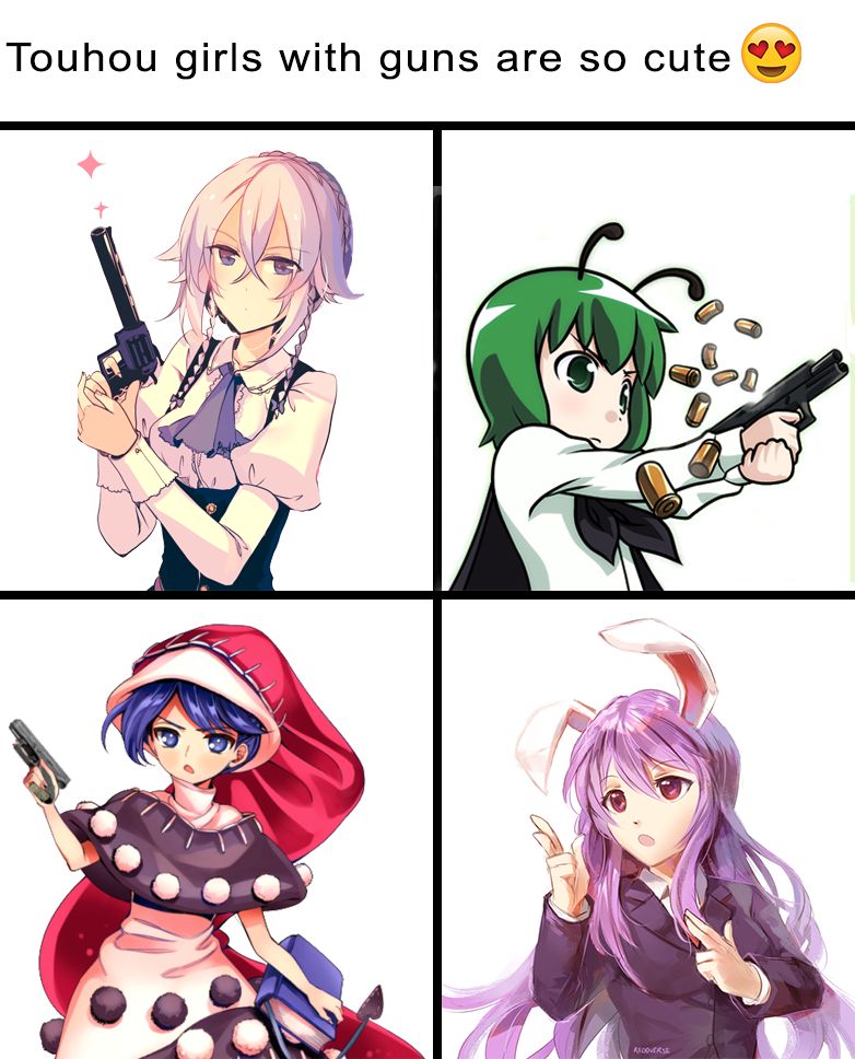 The fastest draw in Gensokyo | Scrolller