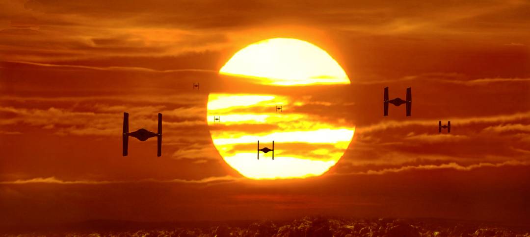 The Force is Strong with this Sunset