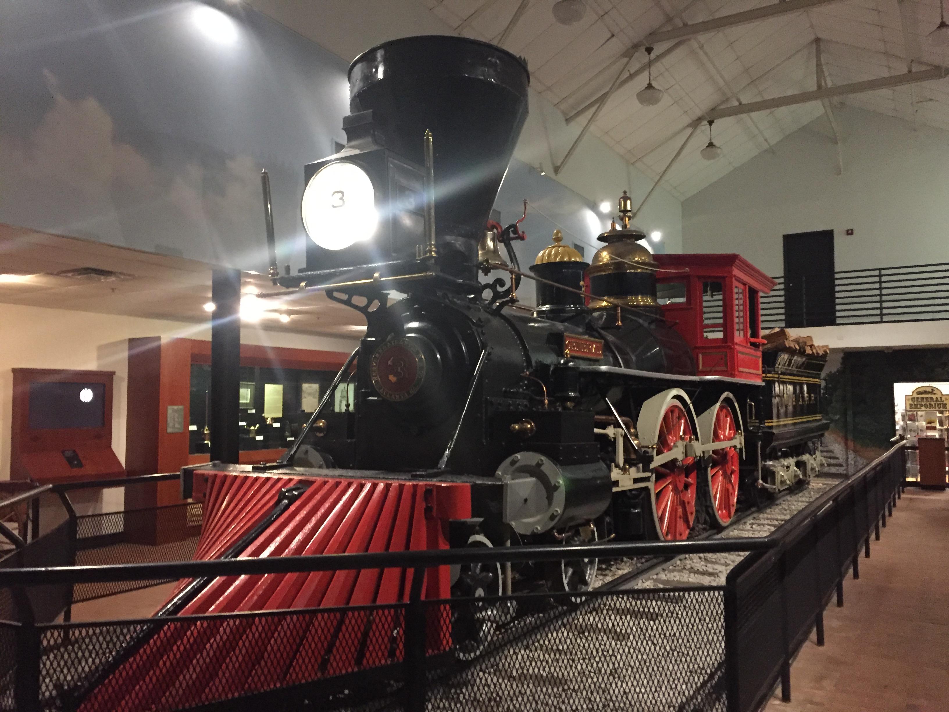 The General - A famous Confederate train on display in the Southern ...