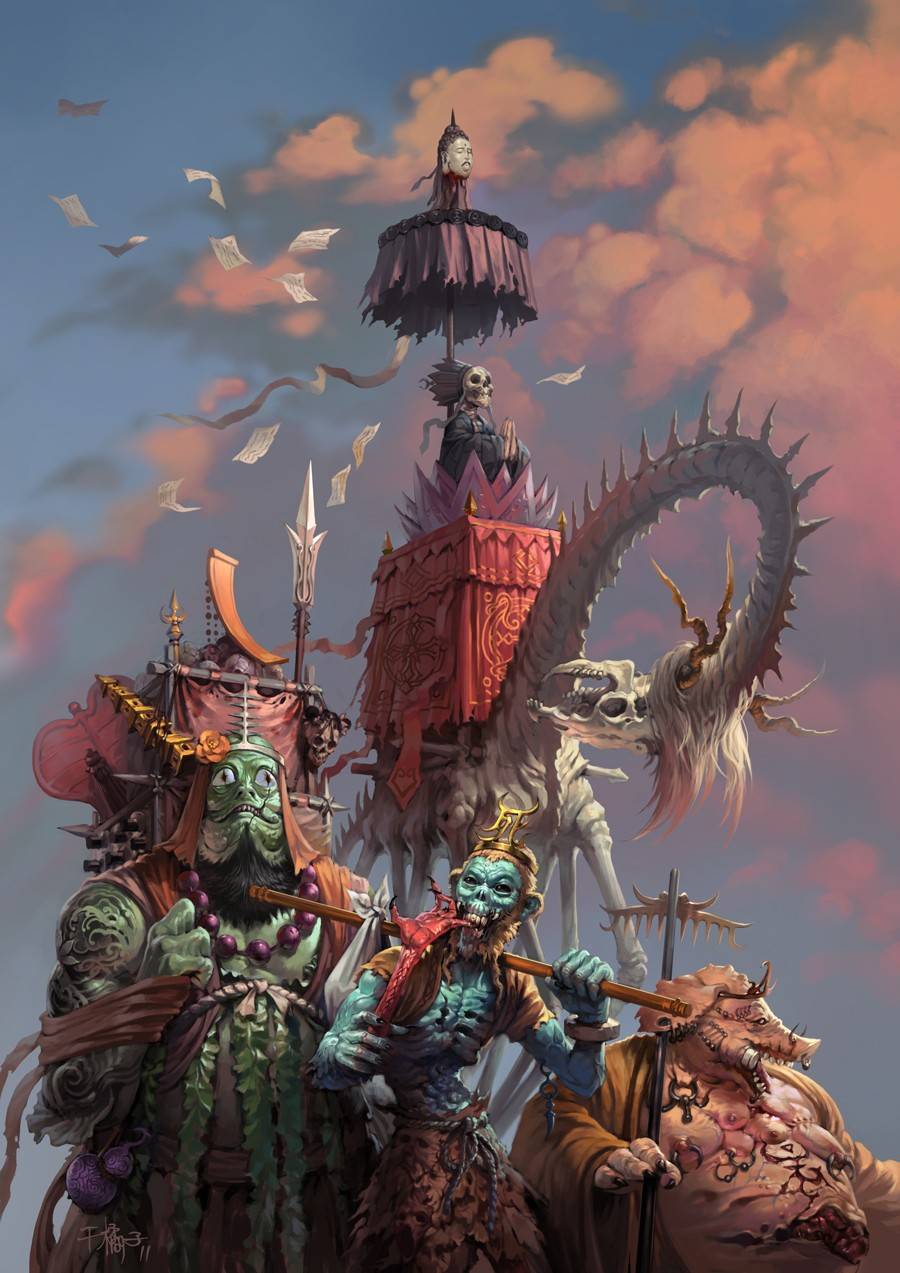 The God of the Gods by Li Kai