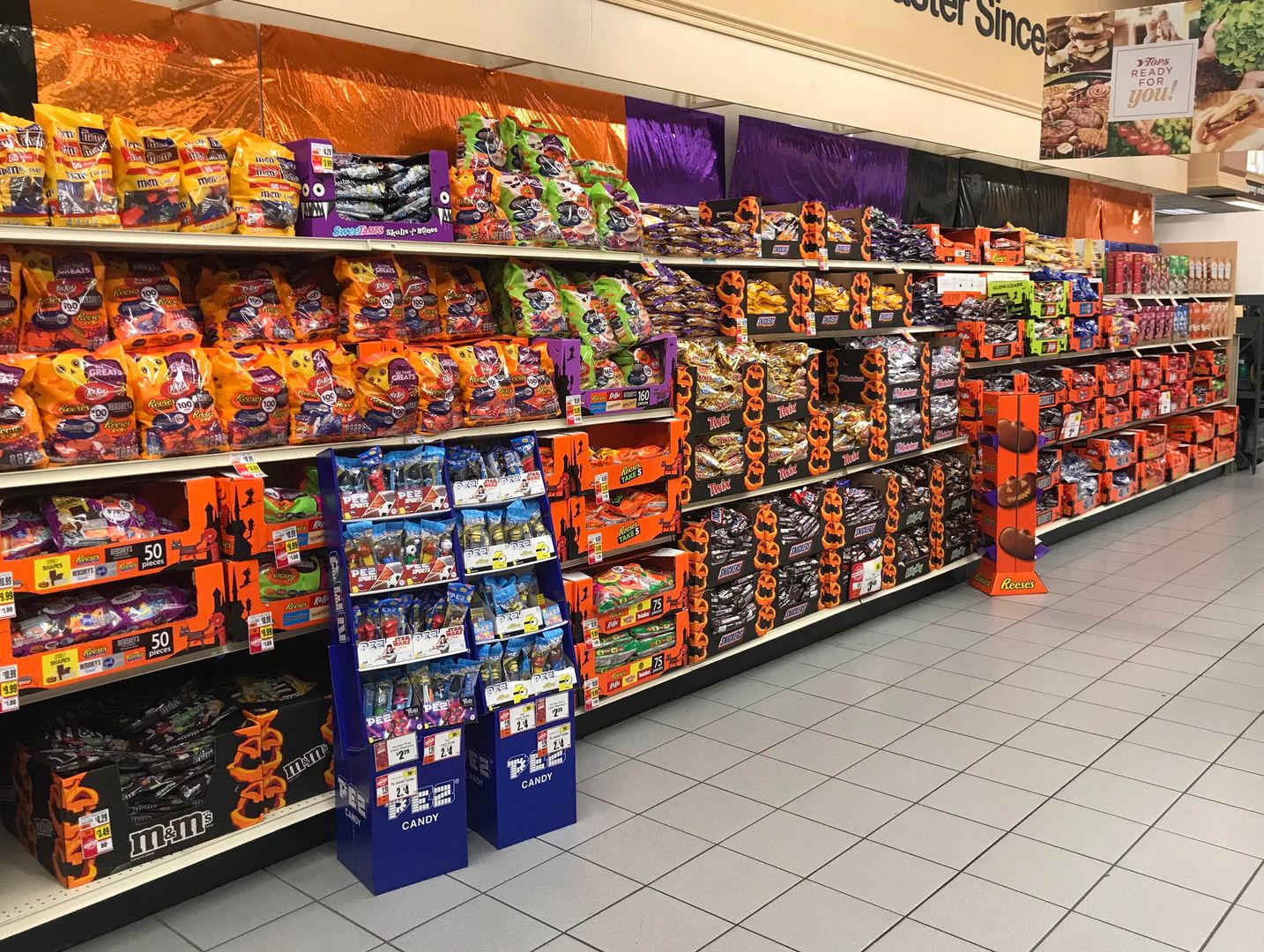 The Halloween candy is in stores now! Spotted today at my local supermarket.