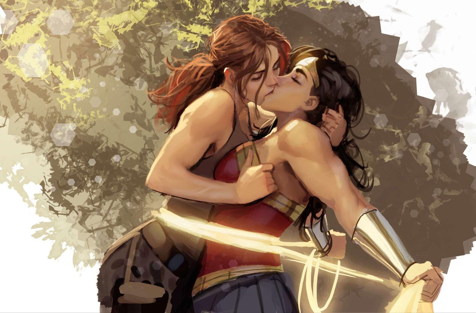 The last Wonder Woman x Lara Croft from Stjepan Sejic