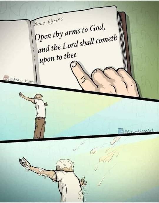 The lord Cummeth