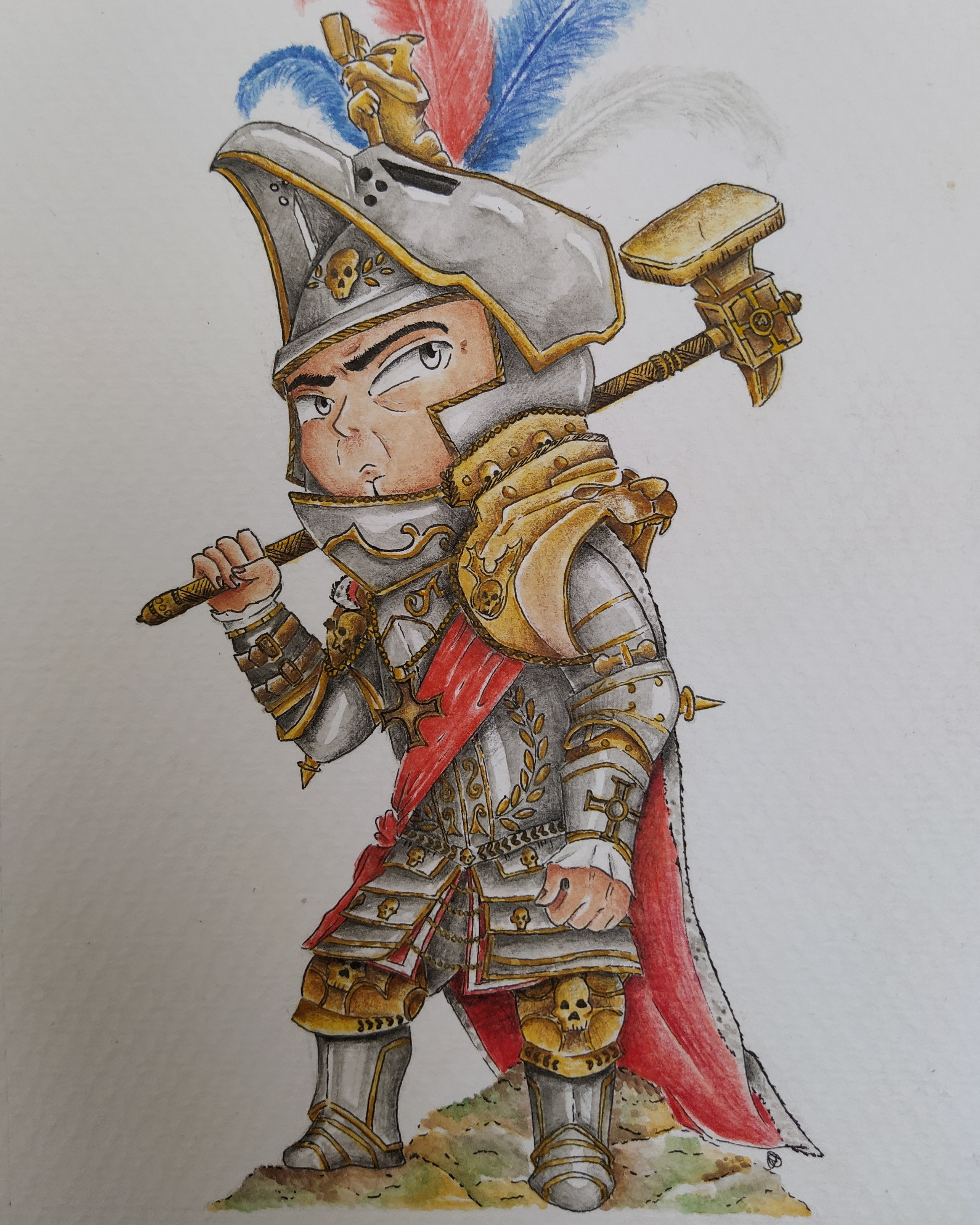  The Nation Calls Original Fanart Emperor Karl Franz By Me Scrolller