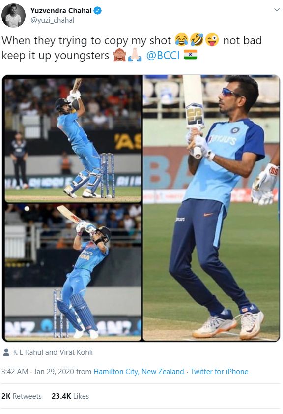 The new legend is on the way aka Yuzvendra Chahal