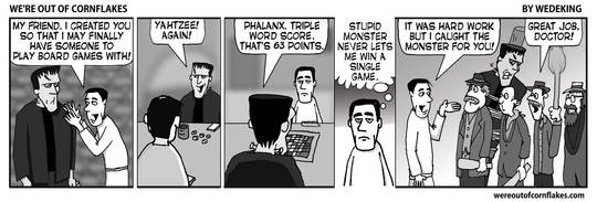 The original Frankenstein